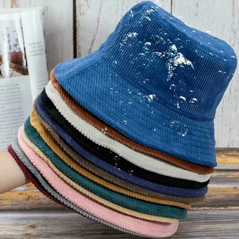 Szerokie brzegowe czapki wiadra unisex składany fisherman kapelusz vintage rafa koralowa moda moda na zewnątrz ulicy Hip Hip Mens Panama Q240403