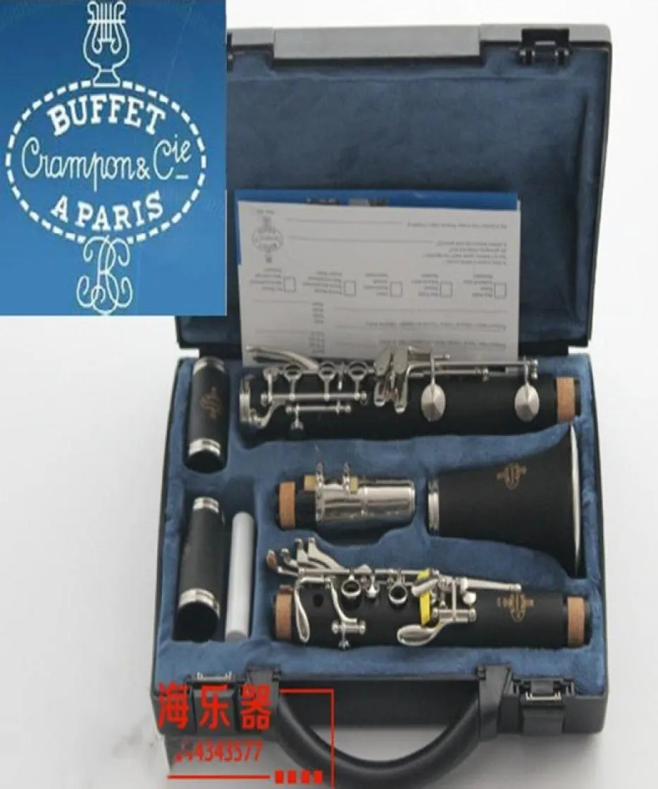 Buffet 1986 B12 BB Clarinet 17 Keys Cramome Cie A Paris Clarinet с аксессуарами для корпусов, играющих в музыкальных инструментах2558316