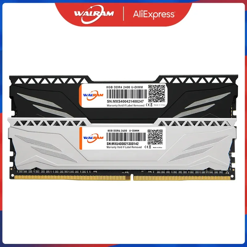 Protectors Walram DDR3 DDR4 4GB 8GB 16GB 1300 1600 1866 2400 2666 3200 DESKTOP MEMORY MED SYP SHIPH DDR3 RAM PC DIMM FÖR ALLA MOTHERBODER