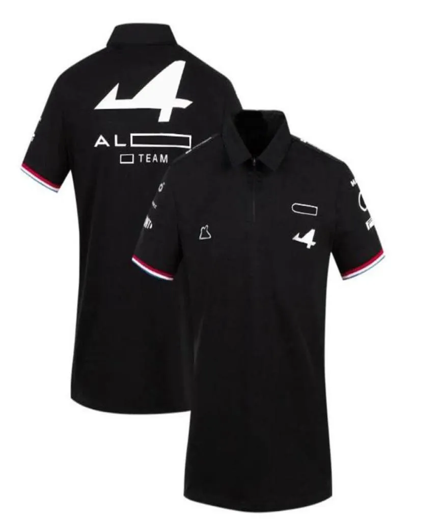 2021 One Joint Car Series Logo Racing Suit Summer ShortSleeved Tshirt Polo Polo