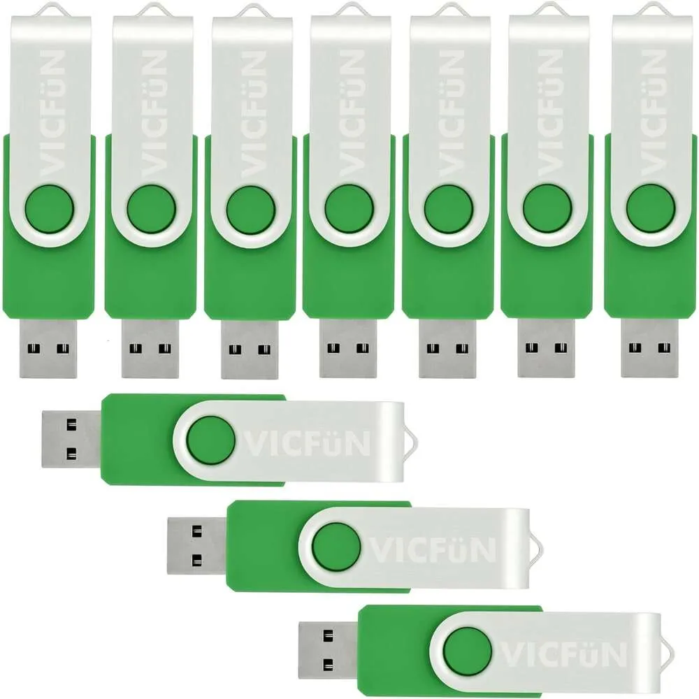 100 paquetes de unidades de flash USB azul de 32 GB - Sticks de memoria USB2.0 a granel para almacenamiento y transferencia de datos - Paquete de 100 unidades flash