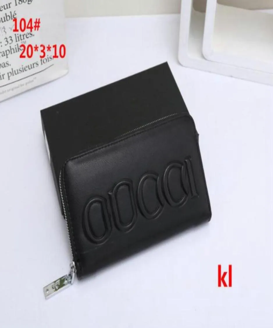 Heren Zwart nieuwste lange portemonnee voor vrouwen Designer Purse Zipper Bag Ladies Card Holder Pocket Top Kwaliteit Coin Hold Credit Card Hold7834247