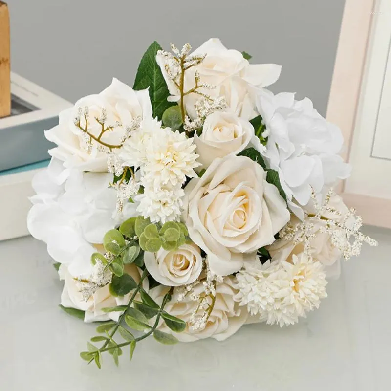 Decorative Flowers Table Centerpiece Wedding Holding Bathroom Decorations Bridesmaid Bouquet