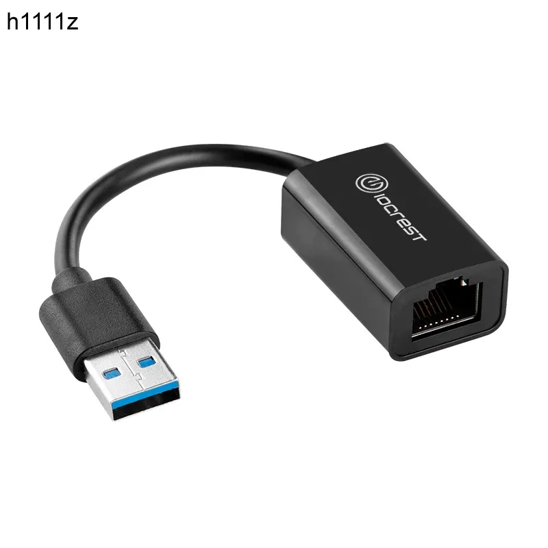 Adaptateur USB 3.0 Ethernet adaptateur 2,5 Go de carte réseau 2500 Mbps USB vers l'adaptateur RJ45 Adaptador A RJ45 Dongle Realtek RTL8156 Chip pour PC