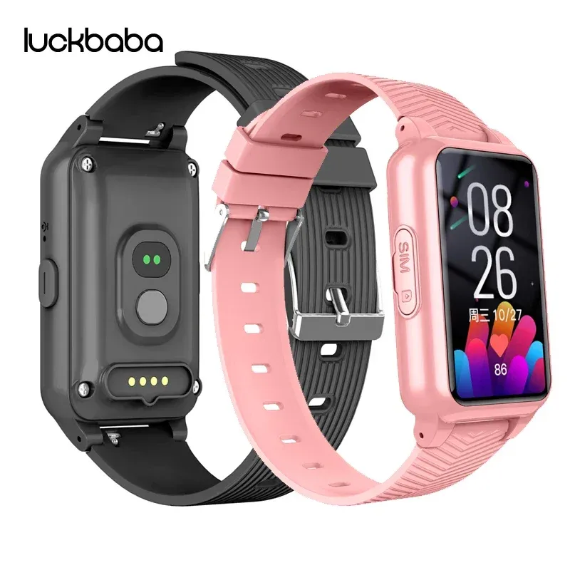 SMART 4G GPS Trace Lokaliseer mannen Ouderling bloed Oxygen Hartslagmonitor Polshands Call Android Phone Watch met temperatuur smartwatch voor ouderdom