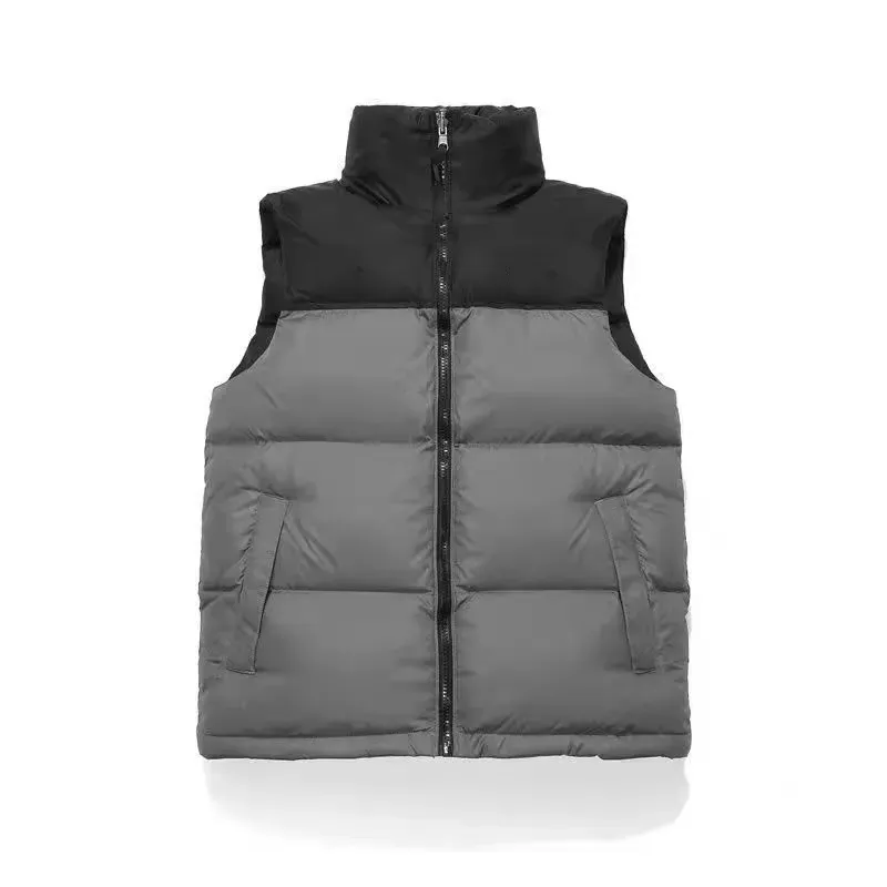 2024メンズデザイナーベストジャケットベスト暖かいメンズスタイリスト冬のジャケットの男性と女性はxxlを厚くします