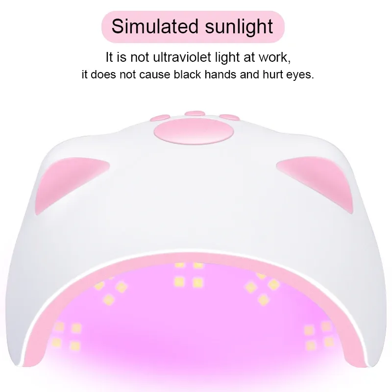 Jurken Nagel Drooglamp LED LAMP VOOR NAILS NAIL EIGNAAK NAIL DROGERS UV LICHT VOOR GEL NAILS NAILS SPREIVES VOOR Professioneel materiaal