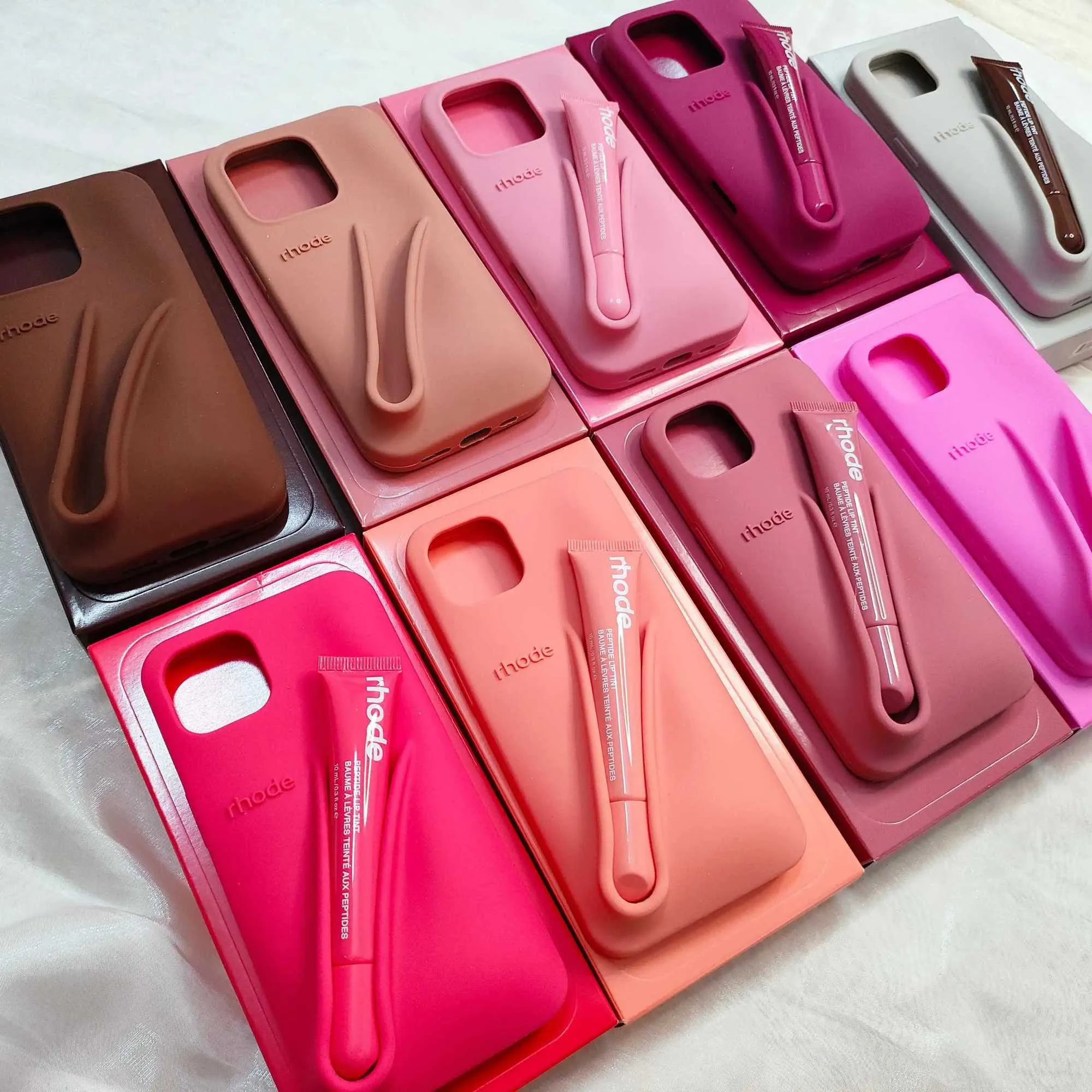 Autumn Limited Edition Soft Silicone Lipstick Pink Phone