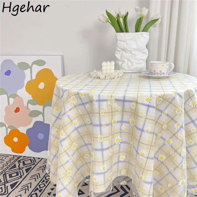 Table Cloth Tablecloth Floral Minimalist Style Dirt Resistant Coffee Covers For Kitchen Household Mantel De Mesa Trendy Ins Picnic