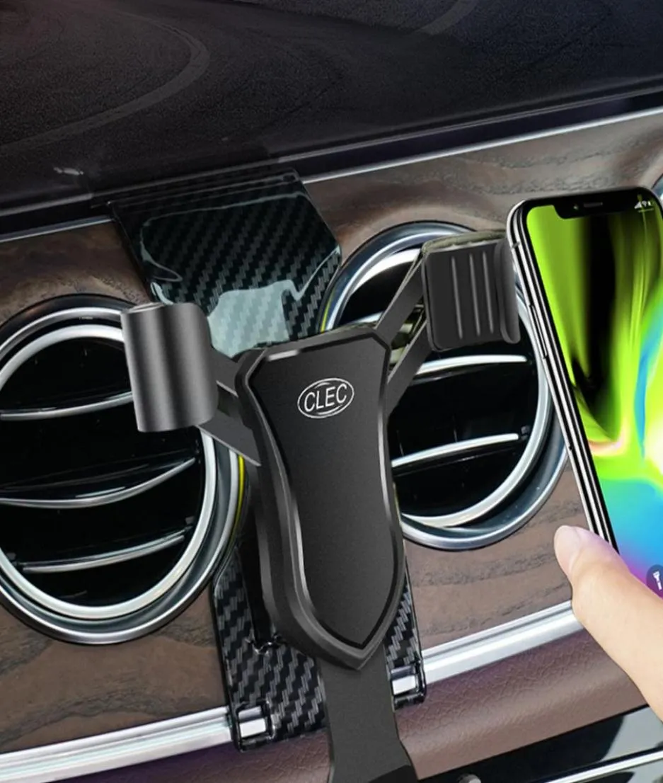 For MercedesBenz EClass W213 S213 CLS W257 C257 Auto Car Smart Cell Phone Holder Air Vent Cradle Mount Stand for Iphone Google337665011