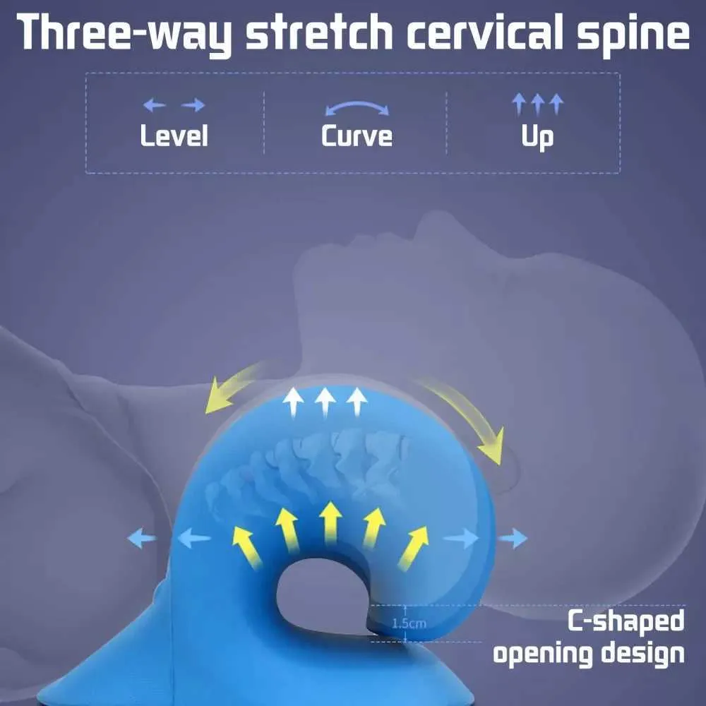 Masabreser de cuerpo completo Cervical STRING Gravity Muscle Relajación Tracción del cuello Masaje de hombros Alivio alivio la corrección del dolor 240408