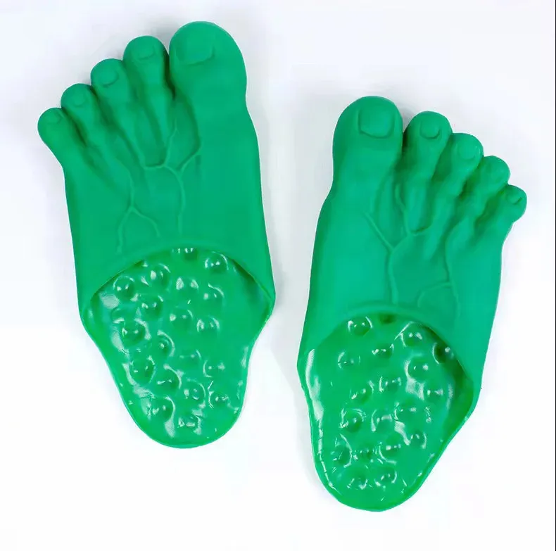 funny Flip Flops Slippers Big Foot Ugly Shoes Cartoon Festival Halloween Decor Tricks Creativity Slippers 241106_vogvips.com