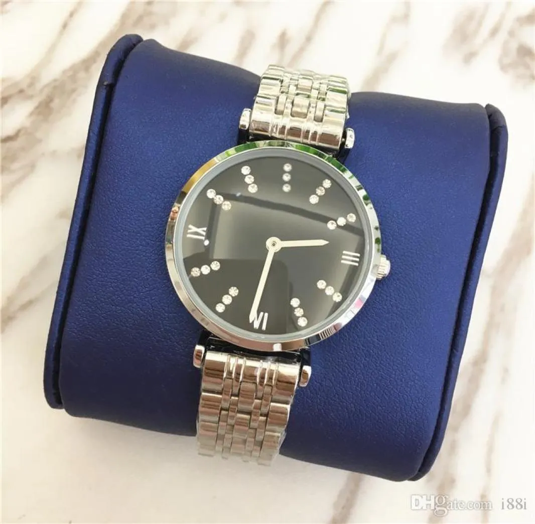 Diamonds Luxe horloges voor vrouwen modestijl roestvrijstalen riem hoogwaardige Japan beweging tafel klok reloj mujer orologio9419490