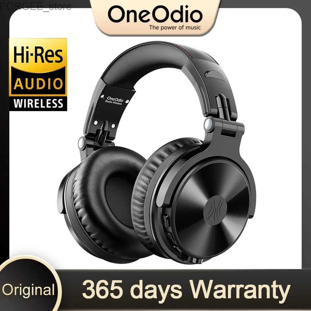 Mobiele telefoon oortelefoons Oneodio Pro-C draadloze hoofdtelefoon 110H speeltijd Bluetooth 5.2 opvouwbare comfortabele fit Deep Bass Stereo-oortelefoons met MIC Y240407