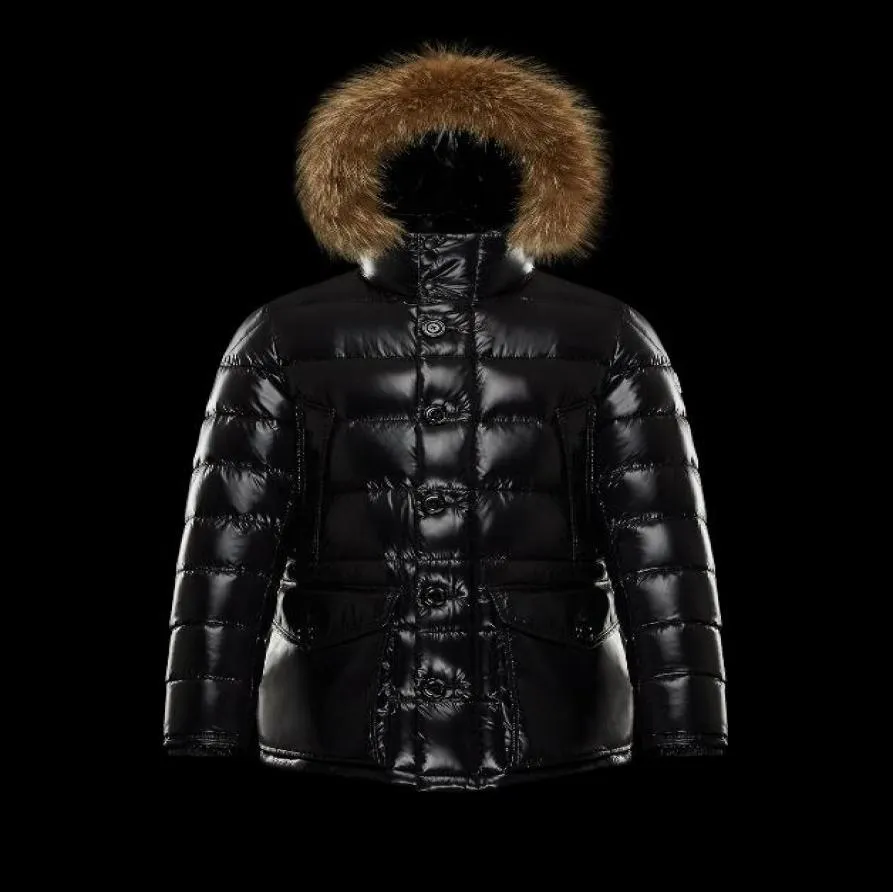 2019 Men Winter Jacket UK Popularna kurtka zimowa Wysokiej jakości ciepły mężczyzna w rozmiarze Down i Parkana Anorak Kurtka7299143