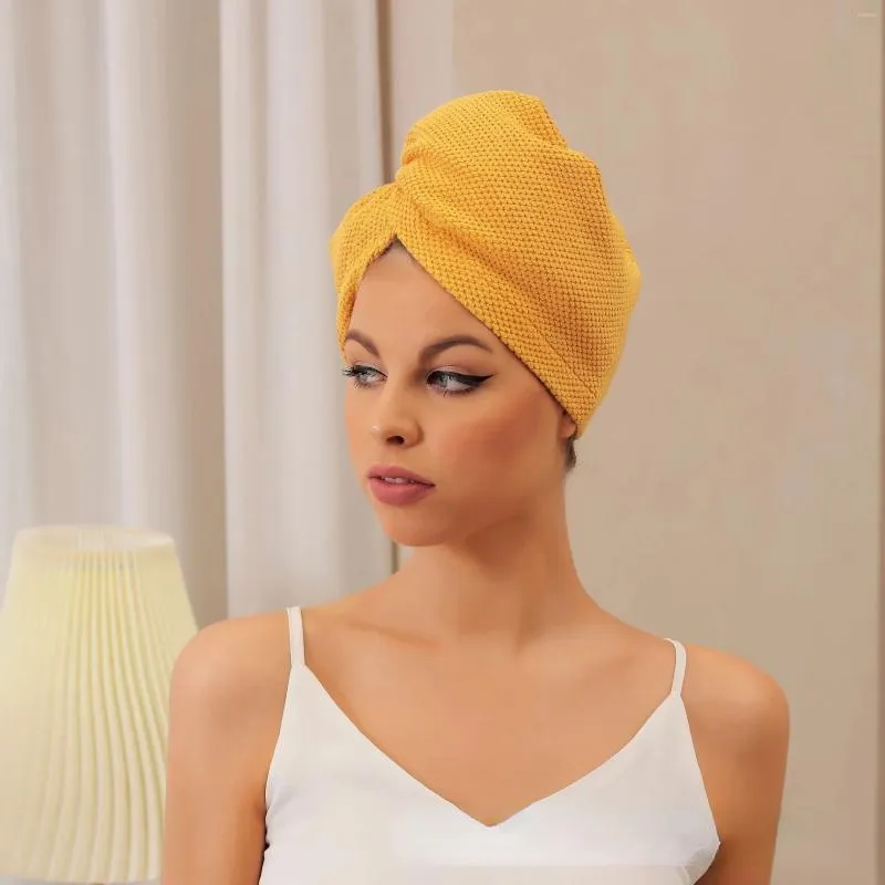 Toalha Chegada Pearl Hair Dry Absorvente Shampoo SHAMPO COMPRIDO COMPORTE CAPA CAPA CAPA DOMENSA LIMPE TURBAN