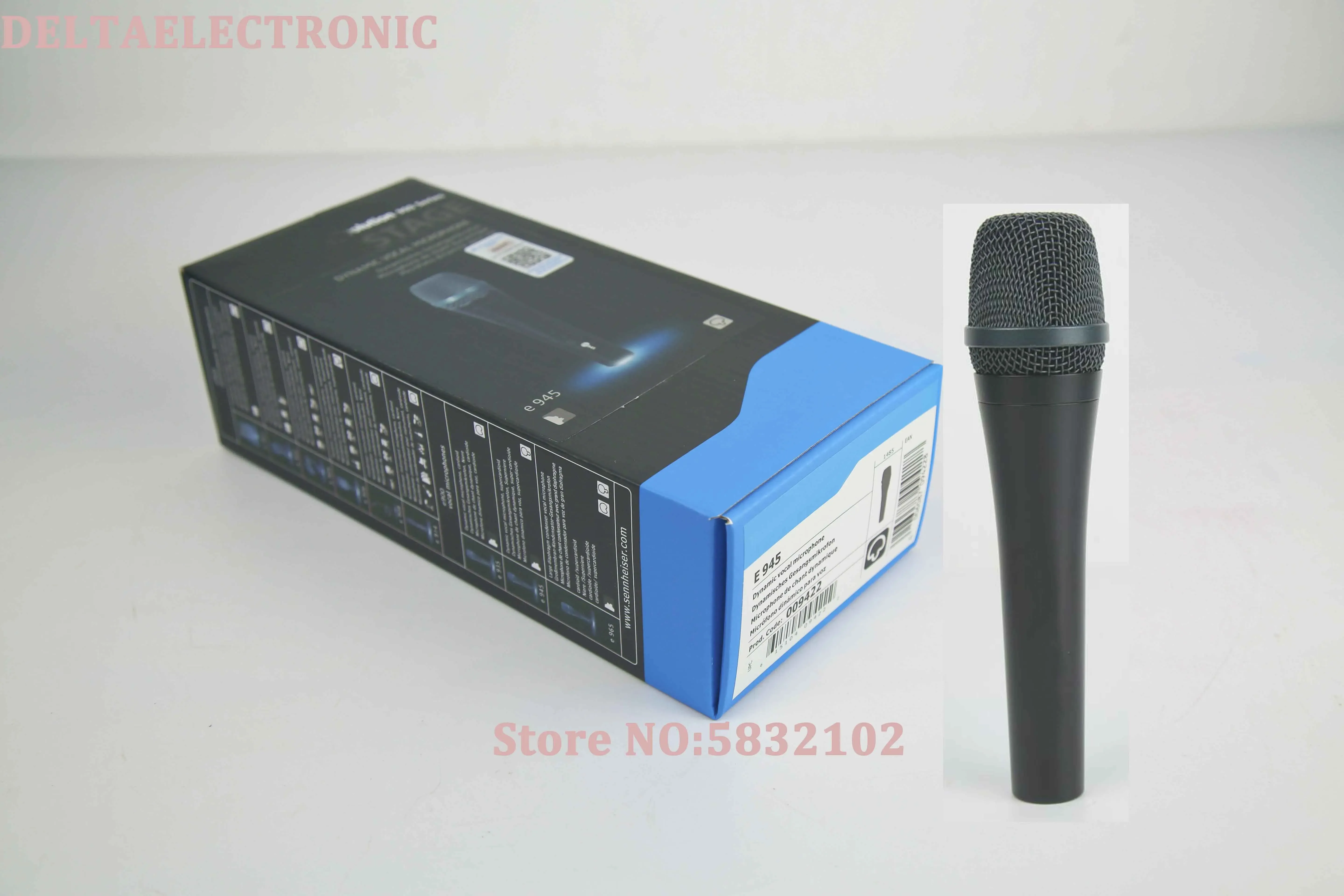 Microfones frete grátis de alta qualidade E945 Dinâmico Cardióide Vocal Microfone Vocal Vocal Dinâmico Microfono para venda a quente