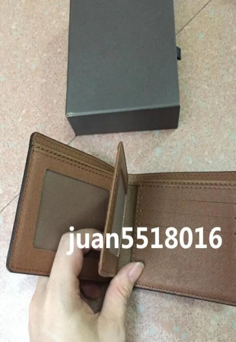 Avec Box Mens Luxury Designer Brand Wallet 2018 New Men039s Cuir avec portefeuille pour hommes portefeuille portefeuille Men Wallet2994857