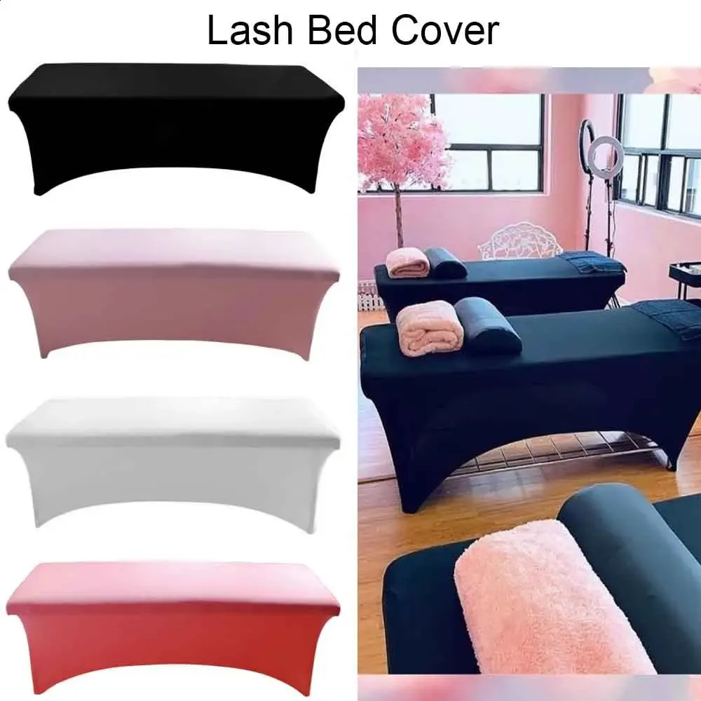 Professional Special Eyelash Extension Elastic Bed Cover Sheets Stretchable Bottom Cils Table Sheet For Lash Bed Makeup Salon 240403