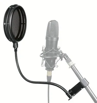 Microphones Alctron PF04 high quality microphone pop filter with two individual layers professional for studio recording