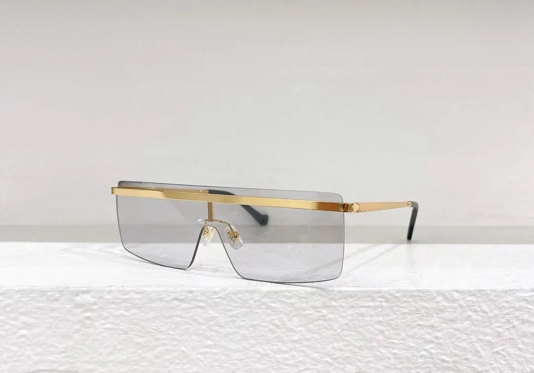 Rectangle Lunettes de soleil Luxury Designes de luxe Lunettes de soleil Homme Femmes Unisexe Designer Goggle Femmes Men Vintage Frame Shades Frame épaisse