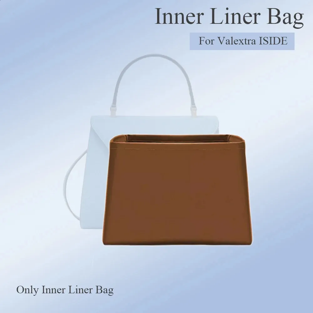 Nylon Purse Organizer Insert for Val Iside Handbag Durable Inner Liner Bag Storage Cosmetics 240329