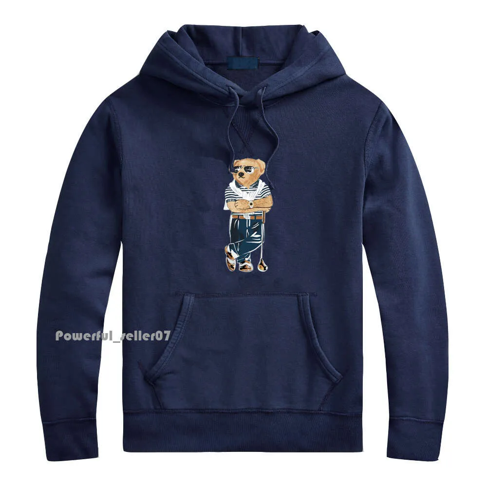 Diseñador de suéter de polo Hombres de chándal Polo Bear Laurens Exterlino Crewneck Manga larga Waterpolo de alta calidad 1830