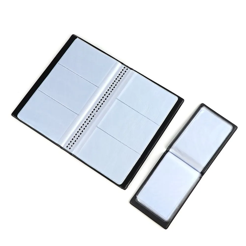 Resholder Bling Business Card Holder With Rhinestones - 240 Capacity, PU Leather, White (7.3x4.5x0.7in)
