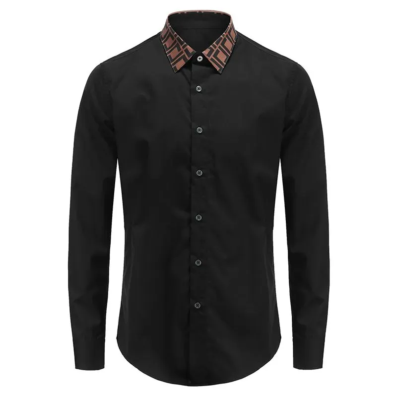 Camisas De Vestir Para Hombre Casuales De Disenador Manga Larga Camisas Solidas Marca Estadounidense Estilo Polo Modernas Oxford Sociales Nuevas Bordadas Varias VGZ9 825734923 De 28 34 DHgate