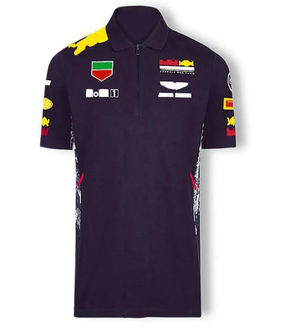 2021 F1 World Championship One Car Team Polo Jersey Quick Dry Chort Elive Tshirt2713751