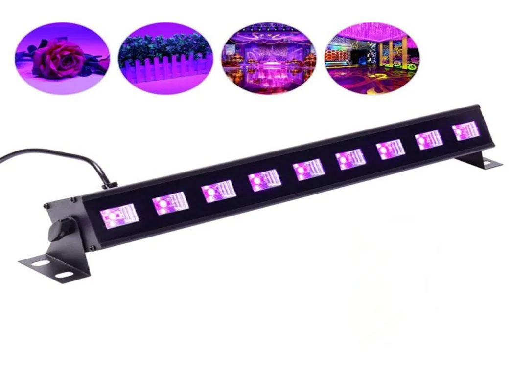 1840W Remote Control 7 Mode UV LED Black Light Bar UV Led Stage Licht Wall Wringer Christmas Halloween Disco DJ KTV Club Party Lig5204393