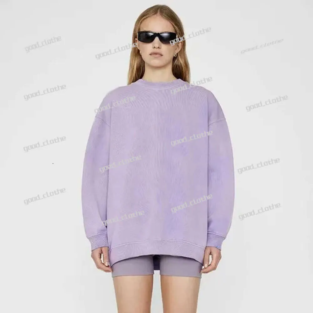 Anine Binge Sweatshirt Nouveau designer Sweat-shirt Pullover Lettre de mode Vintage Round Cotton Coton Trend Polnie Annie Hoodies Tops EssentialSweatShirts 234