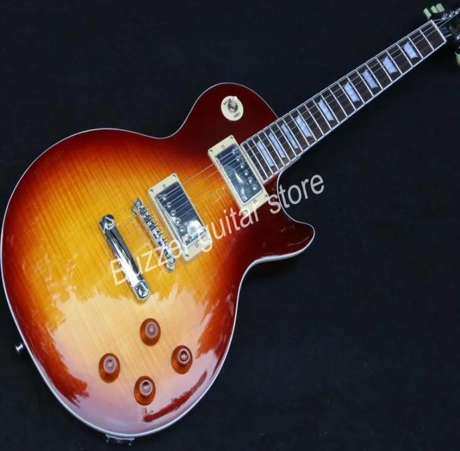 Whole Custom Shop 1959 R9 Tiger Flame Electric Guitar Standard LP 59 Mahogany LPGuitar8628604