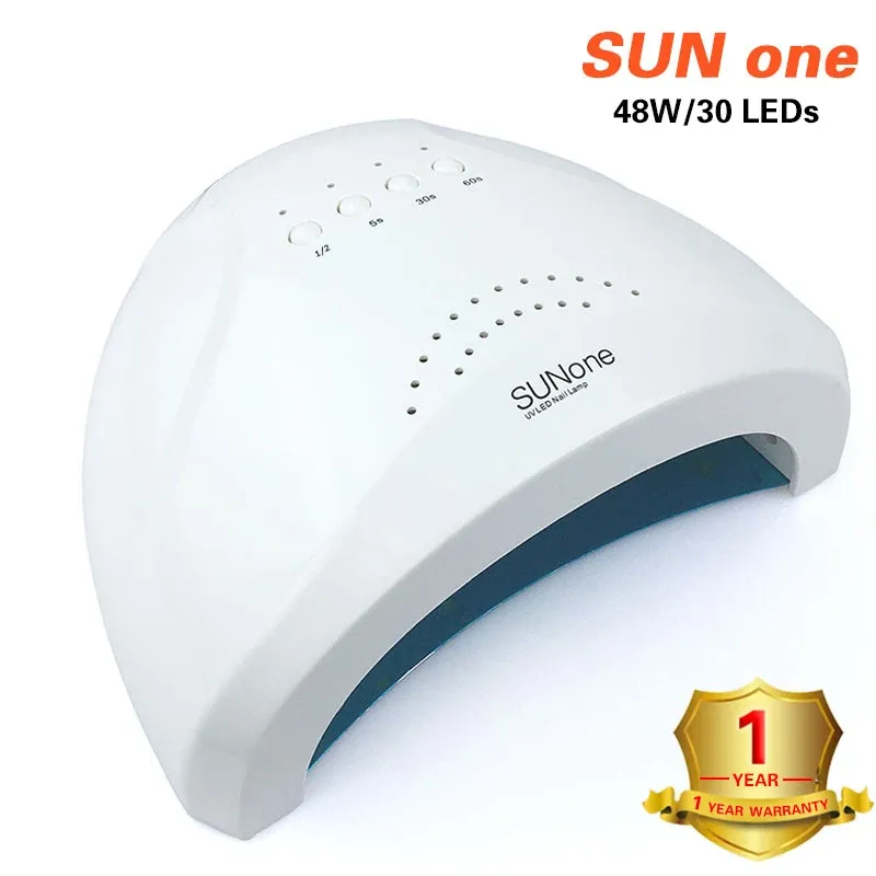 Сушилки Sunone Professional Led UV Lamp 48W Dryceer Plase Gel Dual Light Source Machine для изделия для изделия для ногтевого геля -салона инструмент