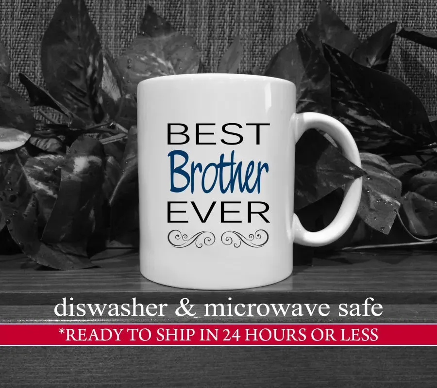 Brother Mugs Gifts Sister Cups Coffee Home Decal Friend Kid Milk Novelty Beer 240407