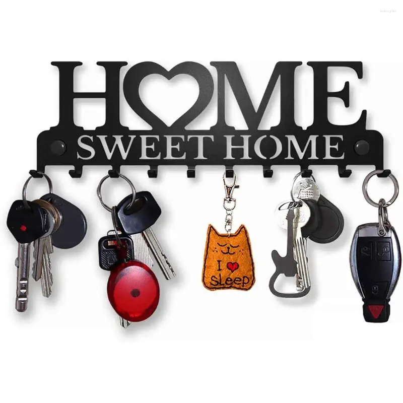 Hooks 1pc Wall Mounted Sweet Home Decorative Key Holder Hook Creative For Front Door