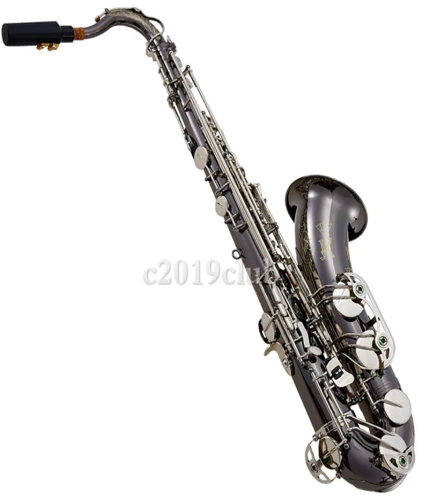 Julius Keilwerth SX90R Gölge BB Tune Tenor Saksafon B Düz Müzik Aleti Pirinç Siyah Nikel Oyma AC6163856