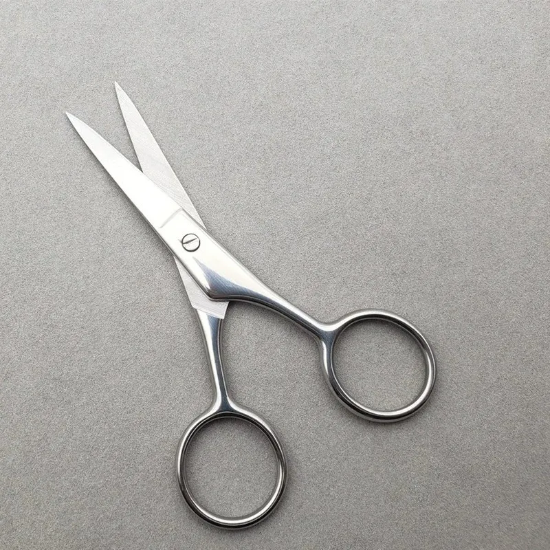 Professional 4 Inch 440C Stainless Steel Small Hair Scissors for Nose ...