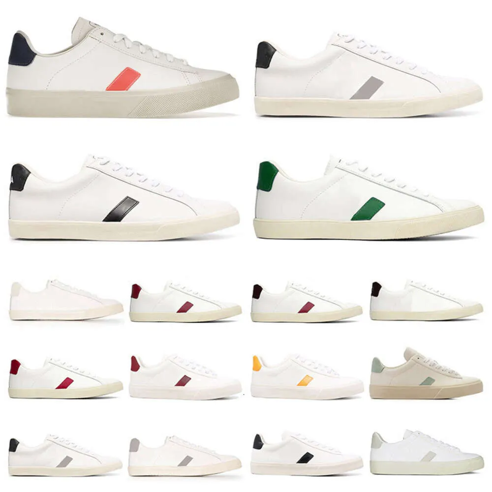 Womens Shoes Designer Vja French Brazil White Black Blue Grey Green Red Orang Womens Mens Fashion Luxury Shoes Plate-forme Sneakers Woman Trainers