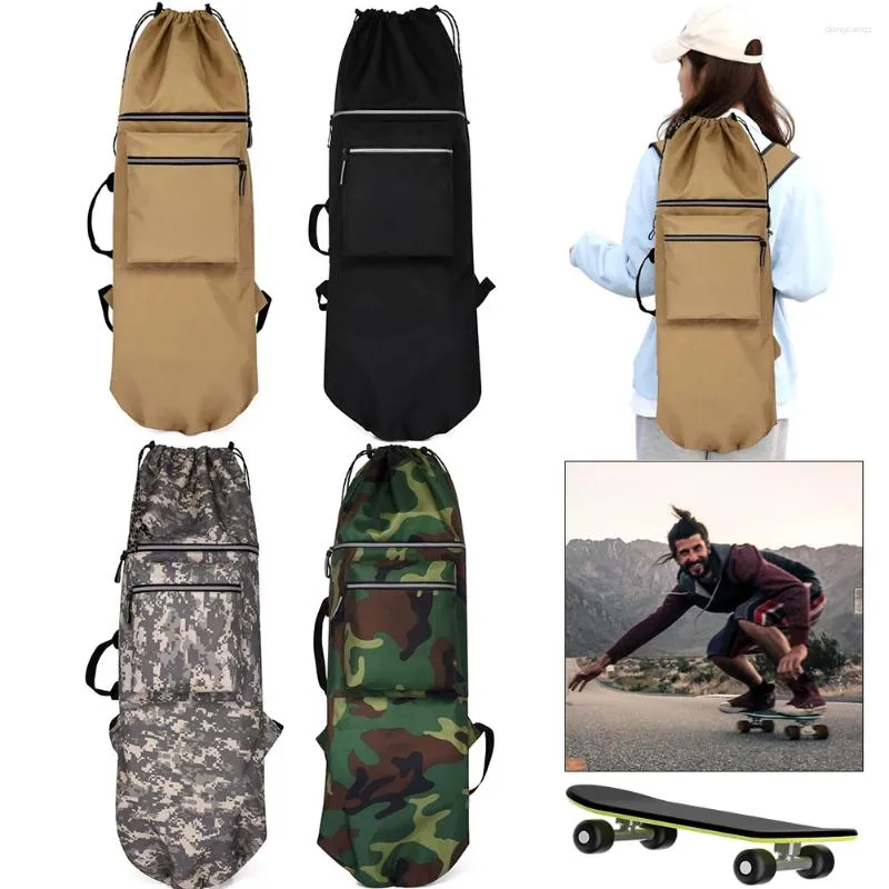 Outdoor Bags Skateboard Carry Bag Oxford Cloth Diving Equipment Storage Multifunction Drawstring Closure Skate Accessories