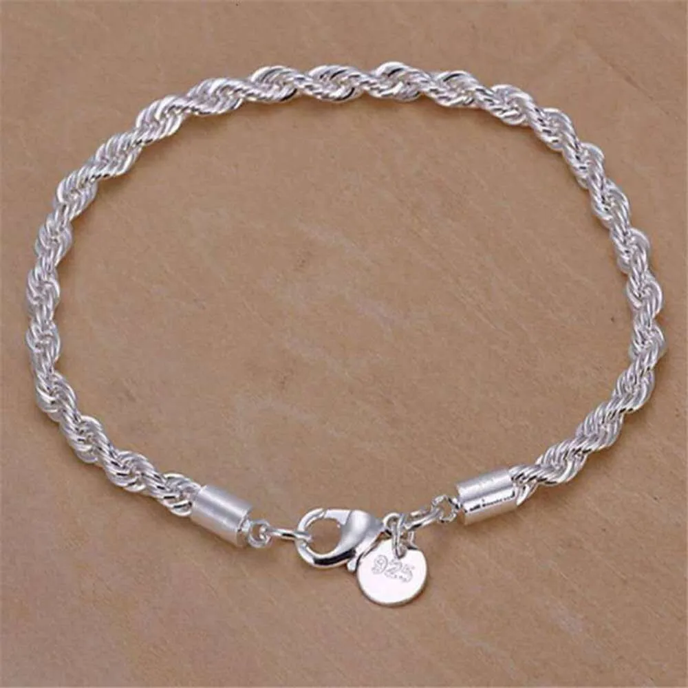 Bijoux populaires 4 mm Bracelet de pâte frite 4 mm