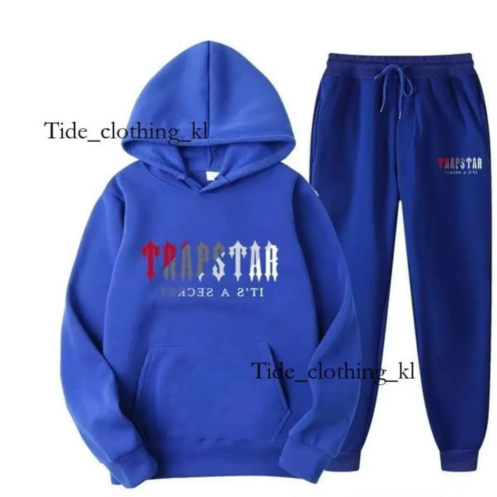 TrapStar Bag 23 Tracksuit Herren-Tech-Track-Anzüge Hoodie Europa American Basketball Football Rugby Zweiteiler mit Langarm-Hoodie-Jacke für Frauen Frühling 238