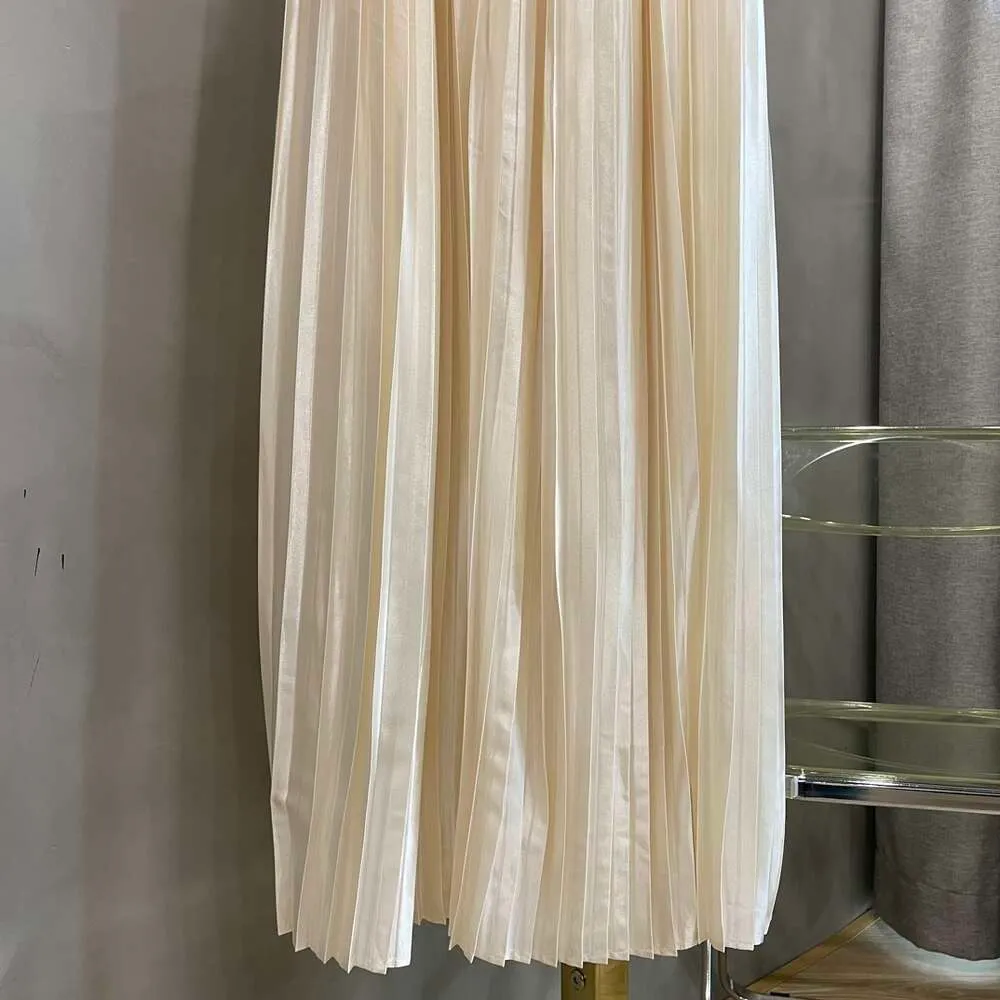 2024 Frauenkleidung Maxi Touch trägerloses Kleid Frühling Sommer New407