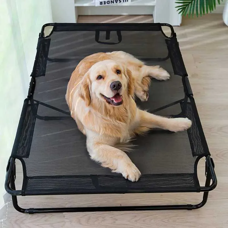 Large Breathable Dog Bed Portable Folding Dog House, Moisture-Proof  Camping Sleep Mat for Indoor Outdoor Use Perfect Pet Care!