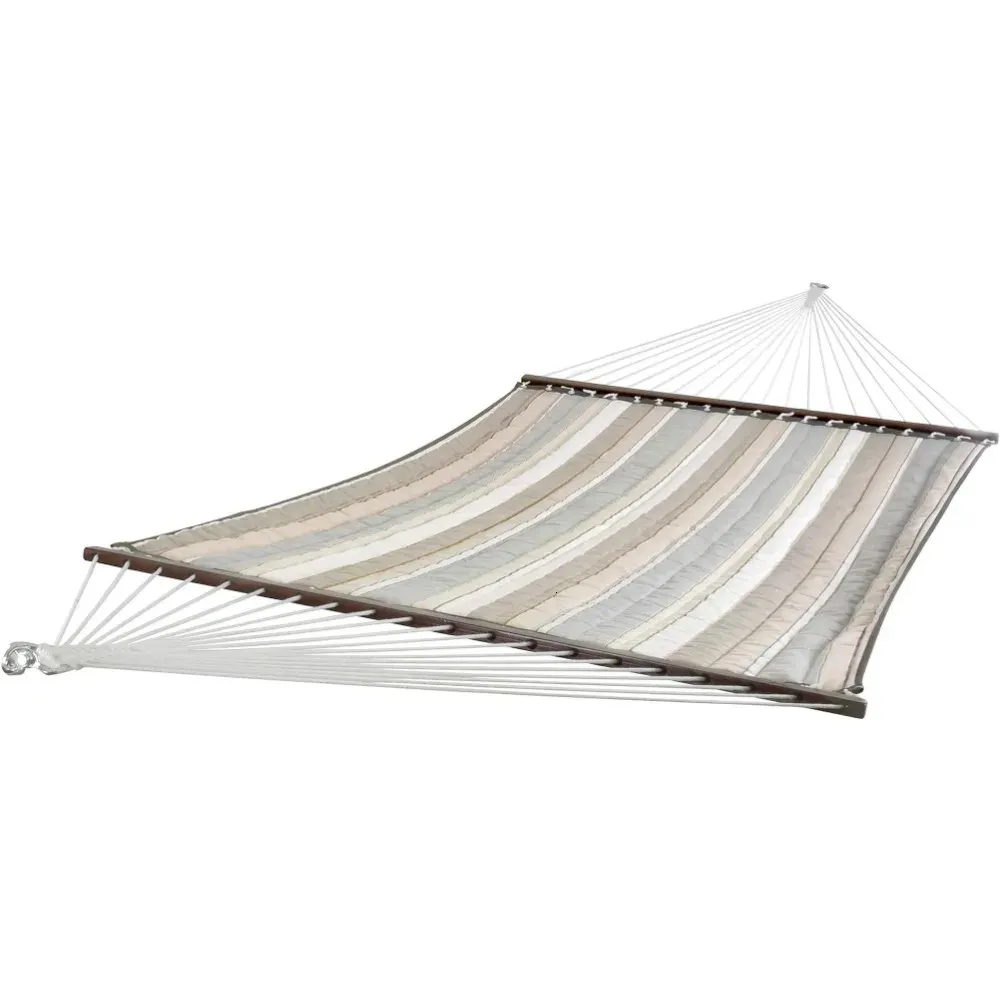 Hammock a doppio trapunte 450 libbre Freight Freight Camping Furniture per esterni per dormire 240320