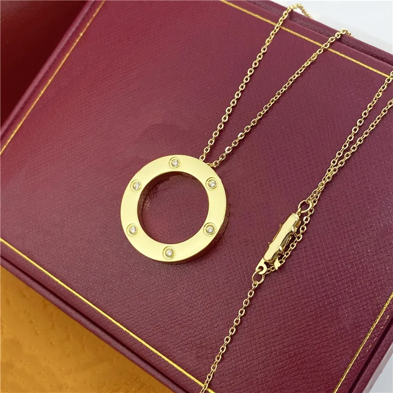 necklaces silver necklaces dainty hypoallergenic gold jewellery collier chain choker set Brand Mens Womens Trendy Personality Clavicle Chain for Christmas