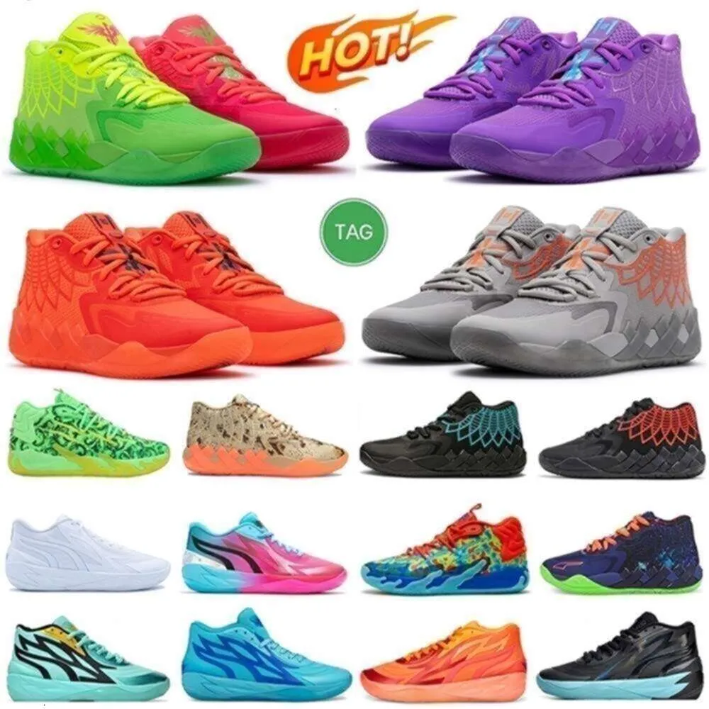 4s Ball Lamelo Mb.01 Men Basketball Shoes Rick and Rock Ridge Red Queen City Not From Here Lo Ufo Buzz City Black Blast Mens Trainers Mb.02 03 Sneakers