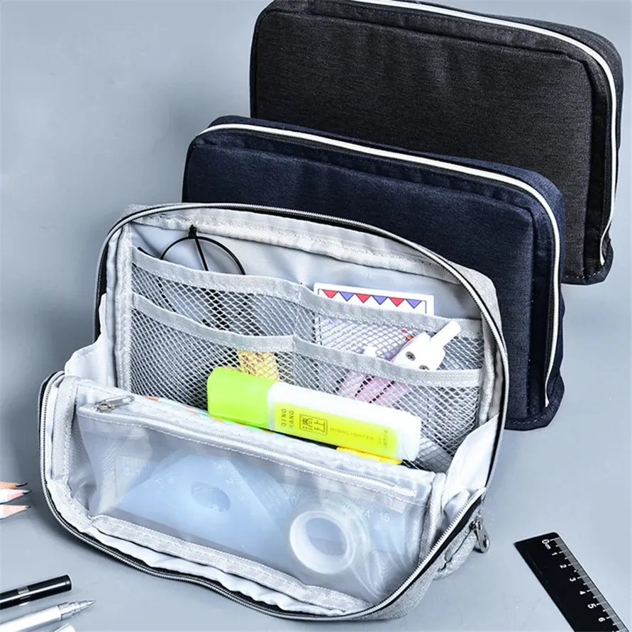 Cases Pencil Case For Office Stationery Cases Simpl Large School Supplies 2021 Trousse Scolaire Fundas Fournitures Carcasa Papeleria