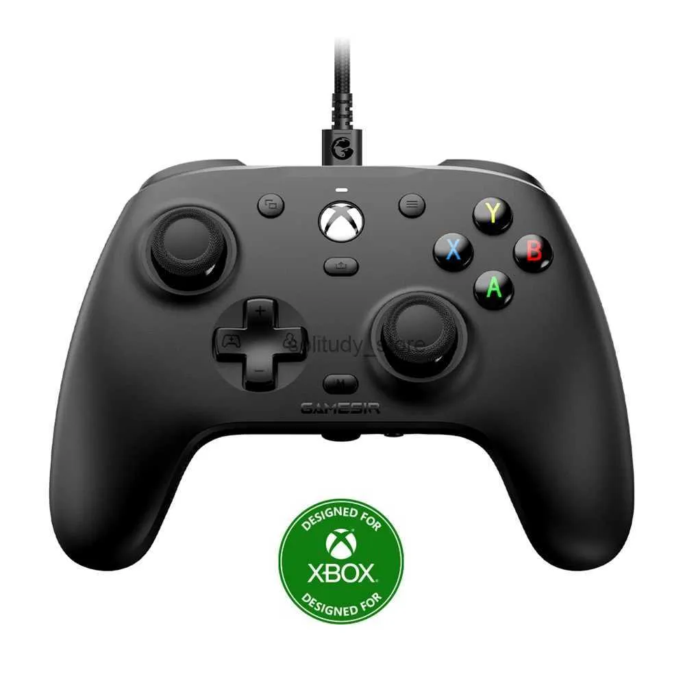 Controladores de jogo Joysticks Gamesir G7 Xbox Gaming Controller Wired Gamepad para Xbox Series x Xbox Series S Xbox One Al Joystick PC painéis substituíveis