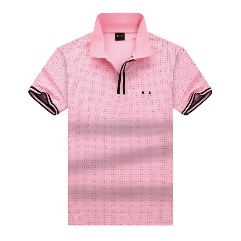 Patronlar Polo Gömlek Erkek Polos Tişörtleri Tasarımcı Sıradan İş Golf T-Shirt Saf Pamuk Kısa Kollu T-Shirt ABD Yüksek Sokak Moda Marka Yaz Top Giyim IC9U